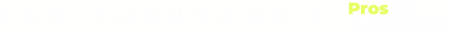 Ten Thousand x Pros Fix Appliances Logo